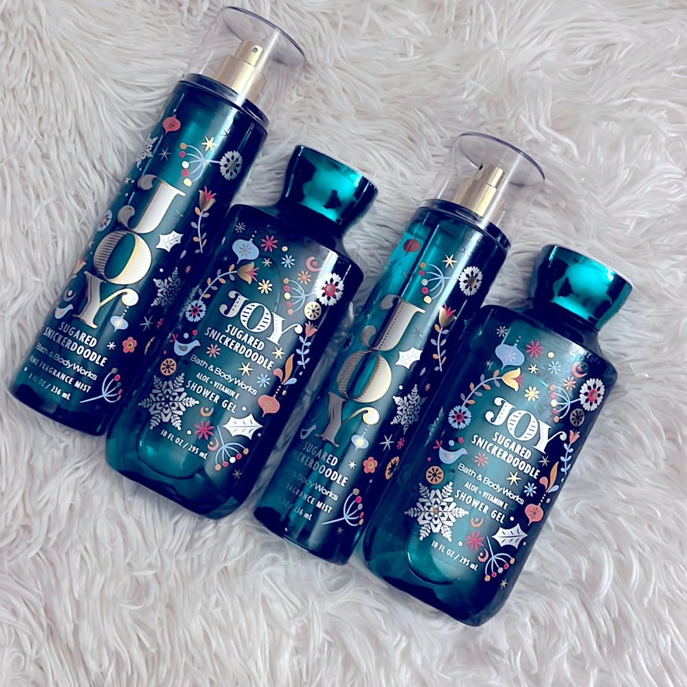 New! Bath and Body Works bundle of SUGARED SNICKERDOODLE body care!